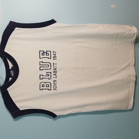 Labatt Blue pilsner john labatt blue 1847 mens white tank XL - Picture 1 of 16